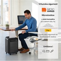 FELLOWES Powershred LX211 crni