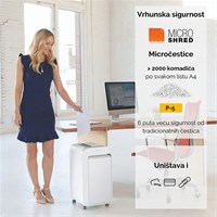 FELLOWES Powershred LX221 bijeli