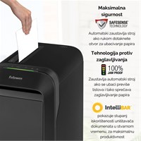 FELLOWES Powershred LX221 crni