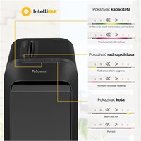 FELLOWES Powershred LX221 crni