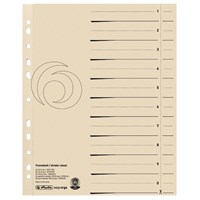 HERLITZ Pregradni kartoni reciklirani