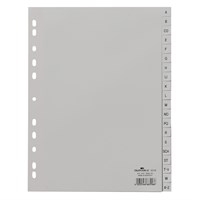 DURABLE Pregradni registri PP A4, A-Z