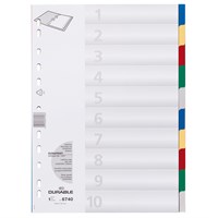 DURABLE Pregradni registri PP