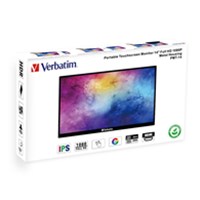 VERBATIM Prijenosni monitor osjetljiv na dodir s metalnim kućištem PMT-14