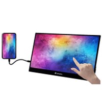 VERBATIM Prijenosni monitor osjetljiv na dodir s metalnim kućištem PMT-17