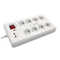 COMMEL Produžni el. kabel sa prenaponskom zaštitom 107