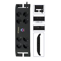 COMMEL Produžni el. kabel sa prenaponskom zaštitom 110