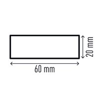 DURABLE Profil za zaštitu površine S20