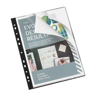 VIQUEL Prospekt uložak UR BINDER A4 20 fiksnih košuljica, crna