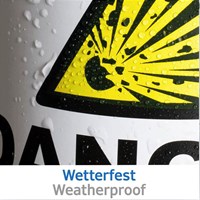 HERMA Prozirne vodootporne etikete za laserske pisače