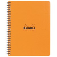 CLAIREFONTAINE RHODIA A5 kolegij blok A5 kvadratići, narančasti