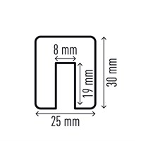 DURABLE Rubni zaštitni profil E8
