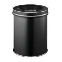 DURABLE SAFE 15 koš za smeće crni