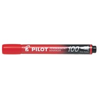 PILOT SCA-100 permanent marker, obli crveni