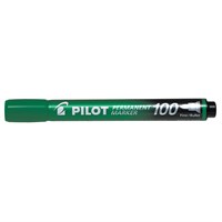 PILOT SCA-100 permanent marker, obli zeleni