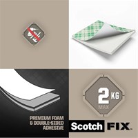 3M Scotch-Fix™ Interior montažni kvadratići