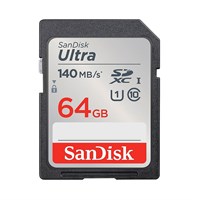 SANDISK Secure Digital Card Ultra SDXC 64 GB, 140 MB/s, 10 god. Class 10, UHS