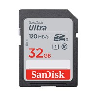 SANDISK Secure Digital Card Ultra SDHC 32 GB, 120 MB/s, 10 god. Class 10, U1