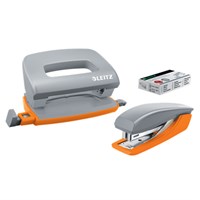 LEITZ Set uredski pribor Urban Chic siva/narančasta