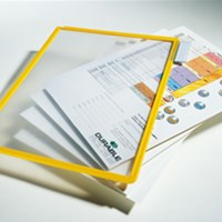 DURABLE SHERPA mape za preglednik žute