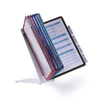 DURABLE SHERPA VARIO 10 stolni preglednik stolni stalak + 10 mapa mix boje