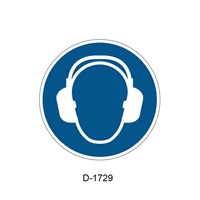 DURABLE Sigurnosne podne oznake  M003: Obavezna upotreba slušne zaštite