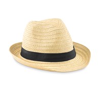 GIFTS Slamnati šešir  crna