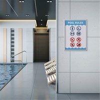 DURABLE SNAP Outdoor okvir za postere, srebrni