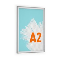 DURABLE SNAP Outdoor okvir za postere, srebrni A2: vanjske dim. 450x624mm