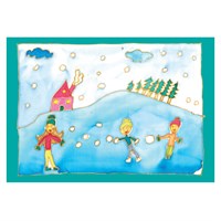 SOS D.S.  SOS  - Dječje selo Hrvatska motiv Kristina