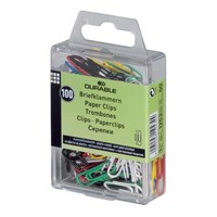 DURABLE Spajalice u boji, plastificirane