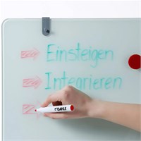 DAHLE Staklena flipchart ploča