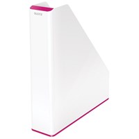 LEITZ Stalak za prospekte WOW rozi