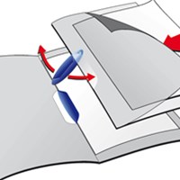 DURABLE SWINGCLIP fascikl s zatvaračem