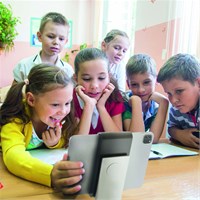 DURABLE TABLET HOLDER stolni