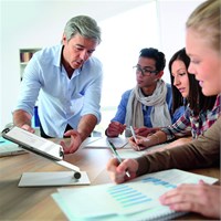 DURABLE TABLET HOLDER stolni