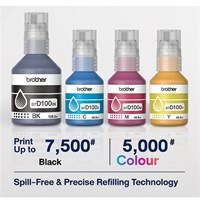 BROTHER Tinta Brother u bočici BTD100, original