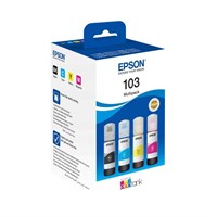 EPSON Tinta u bočici Epson EcoTank 103, 4-pack - black, cyan, magenta, yellow