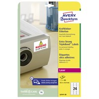 AVERY-ZWECKFORM TRIPLE BOND etikete