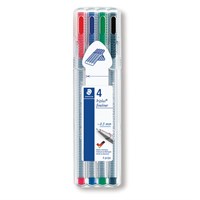 STAEDTLER TRIPLUS Fineliner flomasteri komplet 4 boje