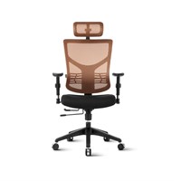 ERGOVISION Uredska stolica ESSENT crno narančasta