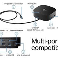 HEWLETT-PACKARD USB-C docking station