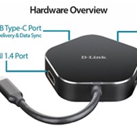 D-LINK USB-C na Multport razvodnik