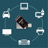 PHILIPS USB memorija 2u1