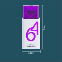 PHILIPS USB memorija Click 3.2