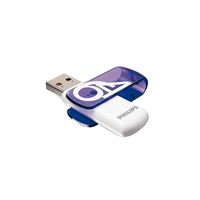 PHILIPS USB memorija Vivid 64 GB, bijelo/ljubičasta