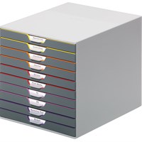 DURABLE VARICOLOR® kutija s 10 ladica