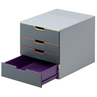 DURABLE VARICOLOR® kutija s 4 ladice
