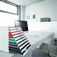 DURABLE VARICOLOR® WHITE kutija s 10 ladica