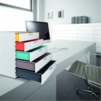 DURABLE VARICOLOR® WHITE kutija s 5 ladica